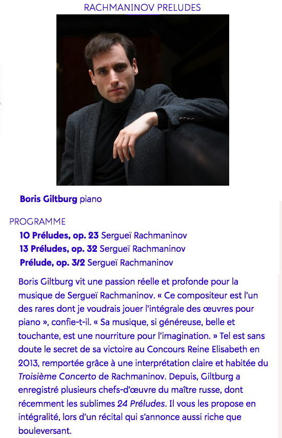 Page Internet. Beaux-Arts. Rachmaninov Preludes. Boris Giltburg piano. © Sasha Gusov. 2020-06-04